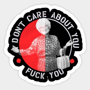 Sophia Petrillo FEAR Punk Mashup Sticker